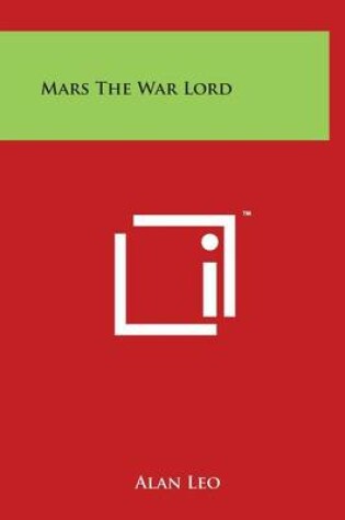 Cover of Mars the War Lord