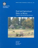 Book cover for Food and Agricultural Policy in Russia