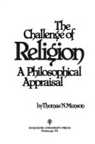 Cover of The Challenge of Religion