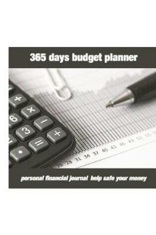 Cover of 365 Days Budget Planner