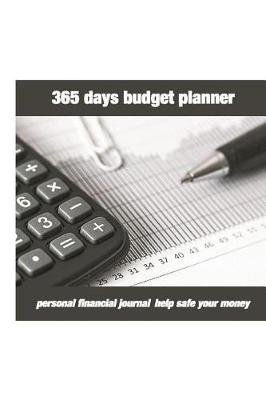 Book cover for 365 Days Budget Planner