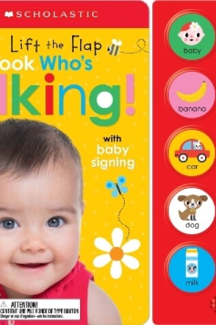 Cover of Look Who's Talking!: Scholastic Early Learners (Sound Book)