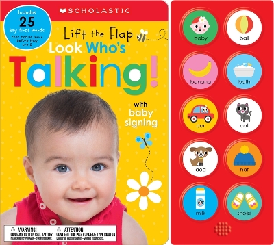 Book cover for Look Who's Talking!: Scholastic Early Learners (Sound Book)