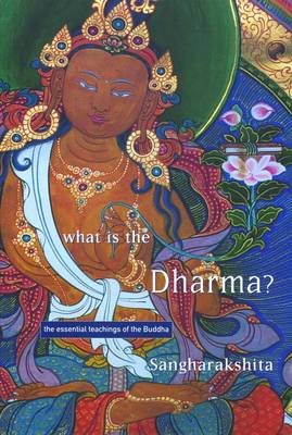 Book cover for What is the Dharma?