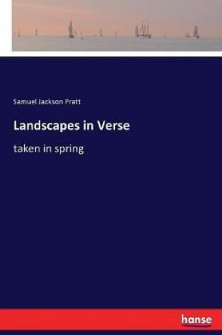 Cover of Landscapes in Verse