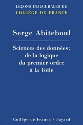 Cover of Sciences Des Donnees