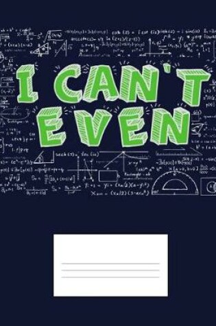 Cover of I Can't Even