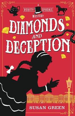 Book cover for Diamonds and Deception: A Verity Sparks Mystery