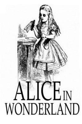 Book cover for Alice in Wonderland by Lewis Carroll (Annotated)