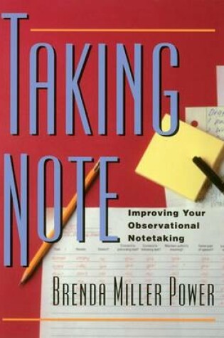 Cover of Taking Note