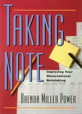 Book cover for Taking Note