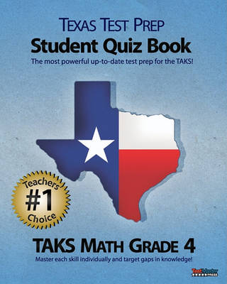 Book cover for Texas Test Prep Student Quiz Book, Taks Math Grade 4