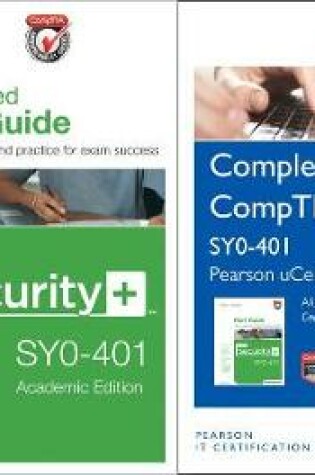 Cover of Comptia Security+ Sy0-401 Pearson Ucertify Course and Labs and Textbook Bundle