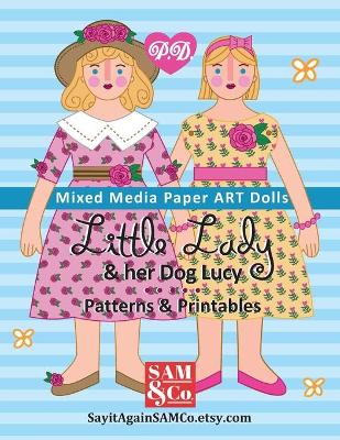 Book cover for Little Lady Paper ART Dolls