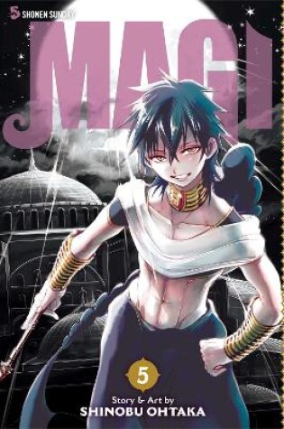 Cover of Magi: The Labyrinth of Magic, Vol. 5