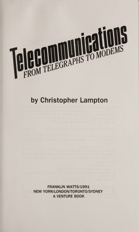 Cover of Telecommunications