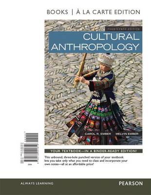 Book cover for Cultural Anthropology, Books a la Carte Edition Plus New Mylab Anthropology for Cultural Anthropology -- Access Card Package