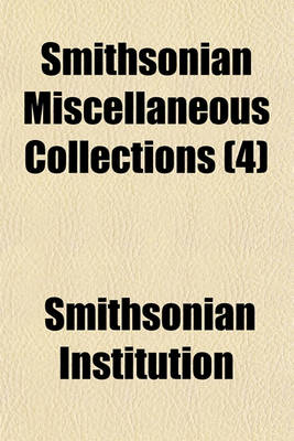 Book cover for Smithsonian Miscellaneous Collections (4)