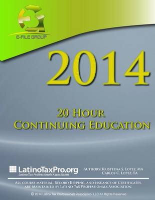 Book cover for E-File Group 2014 20 Hour California Continuing Education