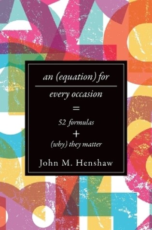 Cover of An Equation for Every Occasion