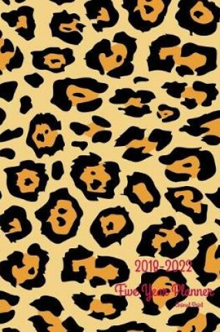 Cover of 2018 - 2022 Animal Print Five Year Planner