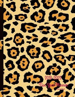 Cover of 2018 - 2022 Animal Print Five Year Planner