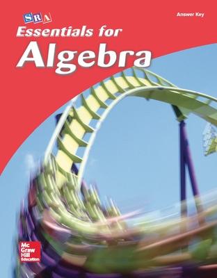 Cover of Essentials for Algebra, Answer Key