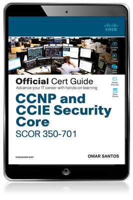 Cover of CCNP and CCIE Security Core SCOR 350-701 Official Cert Guide