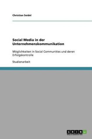 Cover of Social Media in der Unternehmenskommunikation