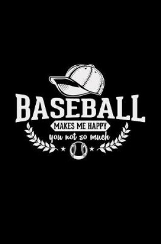 Cover of Baseball makes me happy