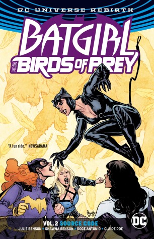 Book cover for Batgirl and the Birds of Prey Vol. 2: Source Code (Rebirth)