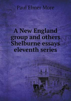 Book cover for A New England group and others Shelburne essays eleventh series