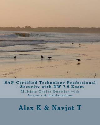 Book cover for SAP Certified Technology Professional - Security with NW 7.0 Exam