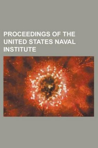 Cover of Proceedings of the United States Naval Institute (Index V.1-27)