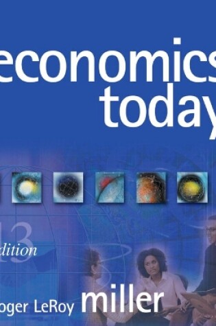 Cover of Economics Today, Books a la Carte plus MyEconLab in CourseCompass plus eBook Student Access Kit