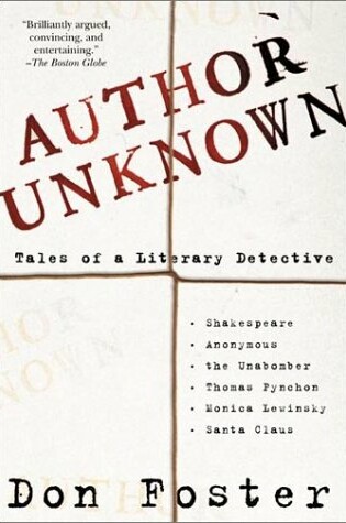 Cover of Author Unknown