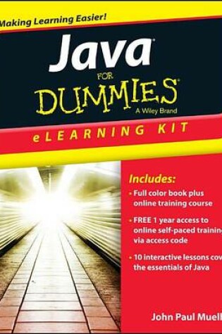 Cover of Java Elearning Kit for Dummies