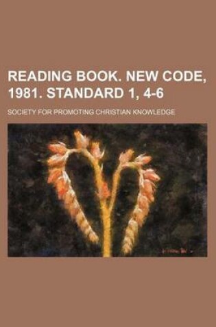 Cover of Reading Book. New Code, 1981. Standard 1, 4-6