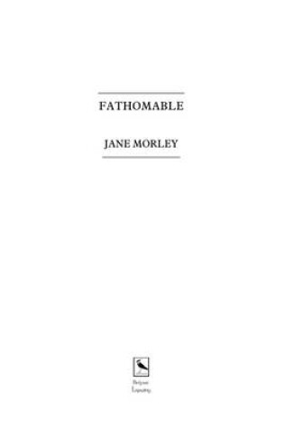 Cover of Fathomable