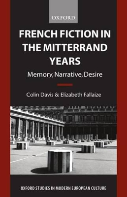 Book cover for French Fiction in the Mitterrand Years