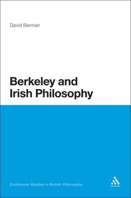 Cover of Berkeley and Irish Philosophy