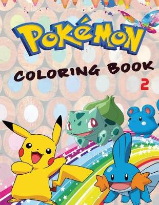 Book cover for Pokemon Coloring Book 2