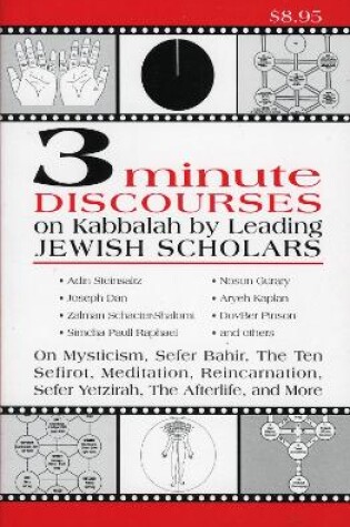 Cover of 3 Minute Discourses on Kabbalah by Leading Jewish Scholars