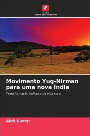 Cover of Movimento Yug-Nirman para uma nova Índia