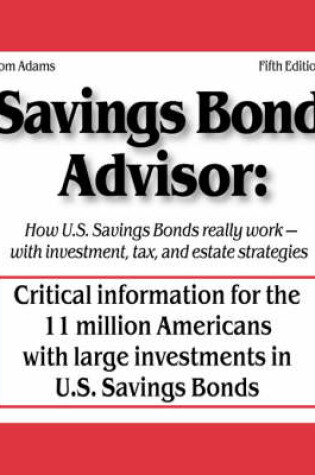Cover of Savings Bond Advisor