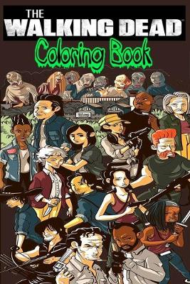 Book cover for The Walking Dead Coloring Book