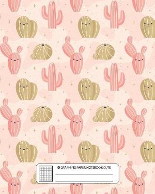 Book cover for Graphing paper notebook cute