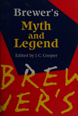 Cover of Brewer's Book of Myth and Legend