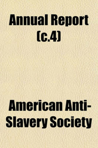 Cover of Annual Report (C.4)