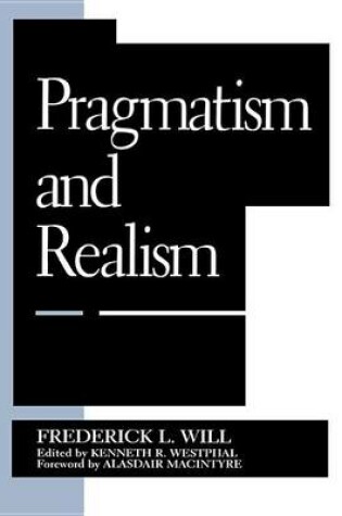 Cover of Pragmatism and Realism